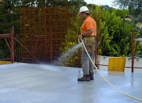 concrete curing time