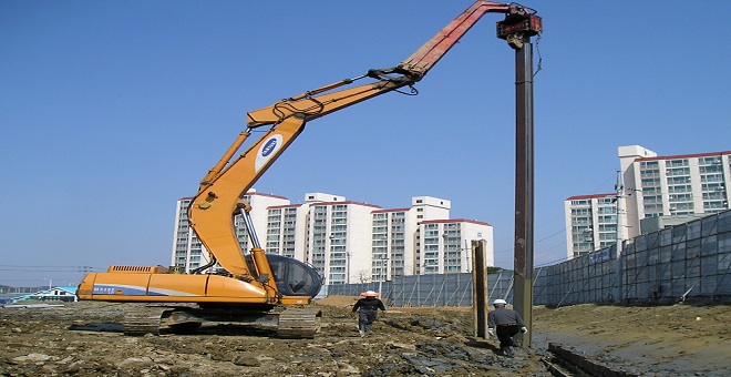 construction of pile foundation