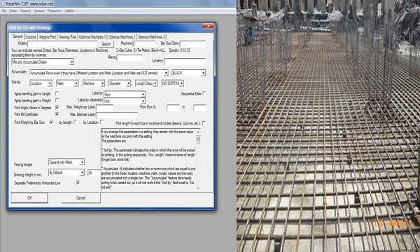 Rebar Detailing Structural Design Software
