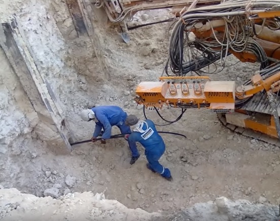 Temporary shoring systems in excavation