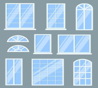different types of windows